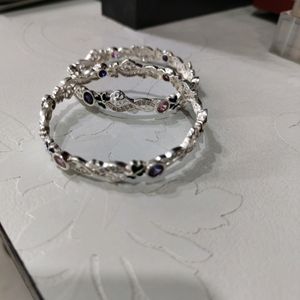 Pure Silver Bangles For Women