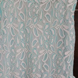 Embroided Chikankari Net Dress