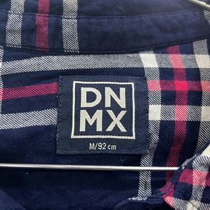 DNMX Blue Check Shirt