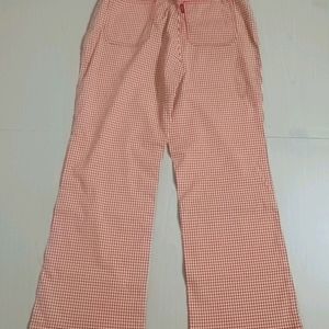 Cotton Checked Pant