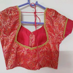 Traditional Zari Weaved Blouse