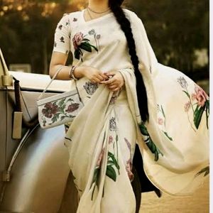 Mahanati Saree Original Addition, With Blouse