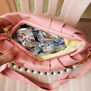 Pearl Peach Sling Bag