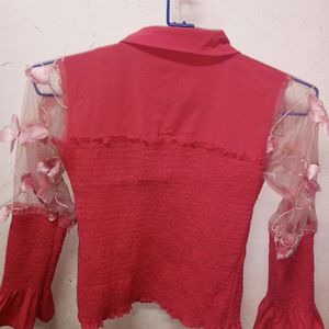 Stretchable Royal Peach Top