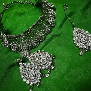 Silver Jewellery Set For Women