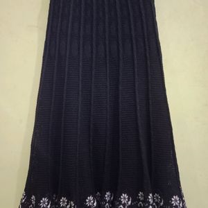 Crochet Midi Flayed Skirt