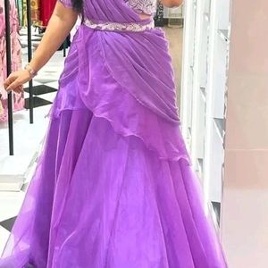 Lehenga Saree For Women Party Wear