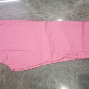 Cotton Pant Light Magenta Colour