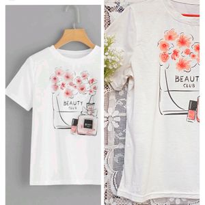 Pinteresty Flower 🌹 Print T Shirt