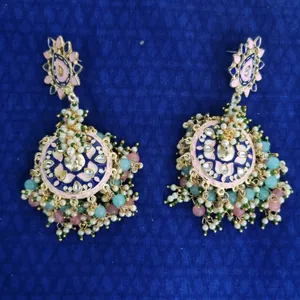 Multi Coloured Jhumka