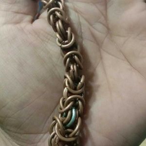 Chain Maille Bracelets Copper Hand Made