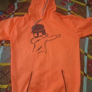 Orange Fluracent Hoodie