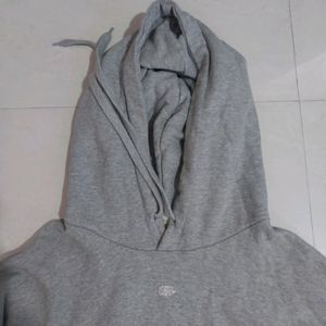 Oversized Unisex Grey Hoodie