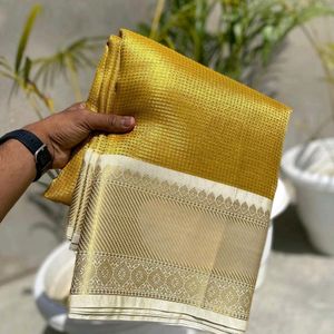 Tissue Silk Saree For Festival