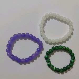 Combo of 3 : Beaded bracelets