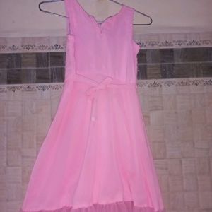 A Baby Pink Dress