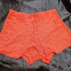 Net Stretchable Shorts