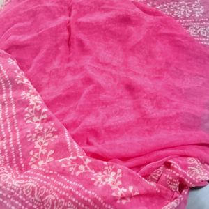 Pink Saree Daily Use Only