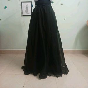 Full Circle Skirt With Croptop