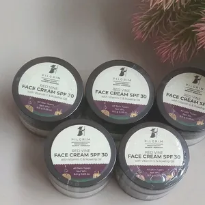 Combo Of 5 Pilgrim Red Vine Face Cream