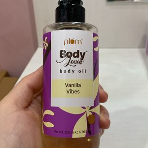 PLUM VANNILA VIBES BODY OIL 200ml