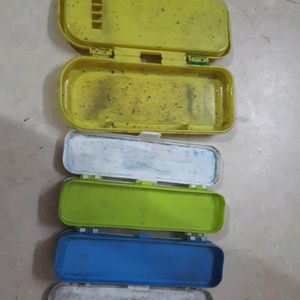 Combo Of Used Pencil Boxes