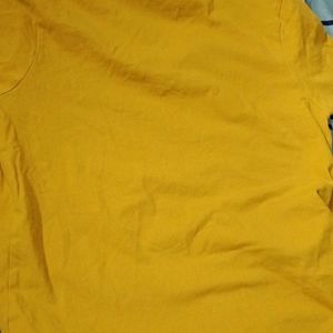 Yellow Polo T Shirt Of Bossini Brand