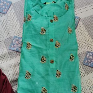 Sea Green Kurti......