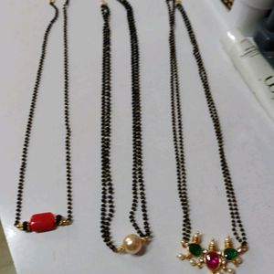 (20 in) Mini Mangalsutras Combo Set