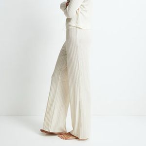 H&M Flared Rib- Knit Trouser