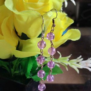 Rapunzel Purple Earrings