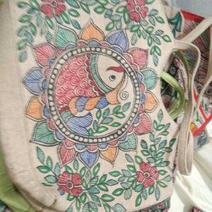 Madhubani Painting Hand Bag