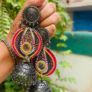 Black Pink  Jhumka