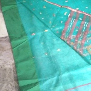 Brand new light weight thread work fancy saree