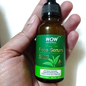 Wow skin science green tea face serum