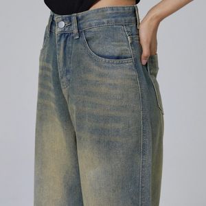 Faded Washed Baggy Jeans