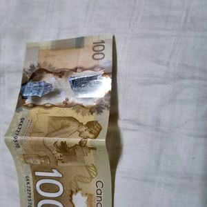 Canadian 100 Dollar