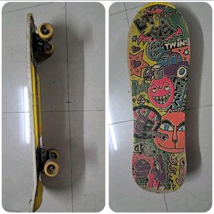 Big size one skate board.