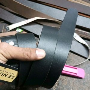 Dull finished belts..