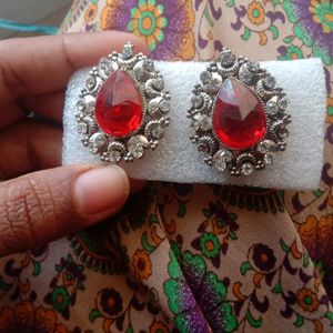 Beautiful Red Earrings