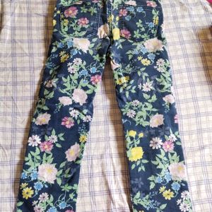 Floral Jeans