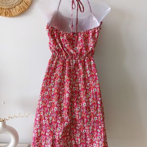 Liberty Of London Floral Halter Dress