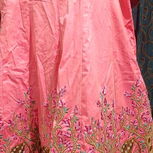 Banarsi Silk Heavy Embroidered lehnga With Choli