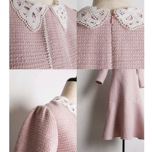 New Korean Wool Short Dresss