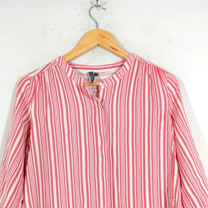 Peach Stripes Top (Women's)