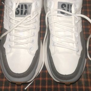 1 Pair Of School Shoes | White Color | New Shoe