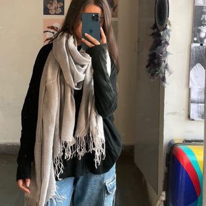 H&M Grey Cozy Scarf