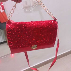 Red Colour Bag