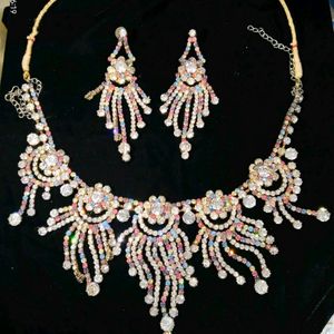 Earrings And Necklace Set