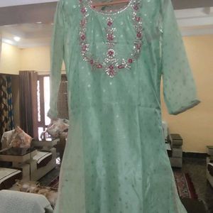 Beautiful Party Wear Kurta Cum Gown